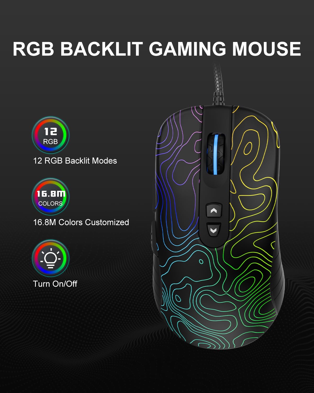 Amazon.com: Womier G706 USB Wired Gaming Mouse for PC Computer